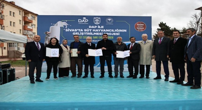 DAP BKİ'den süt üreticilerine destek